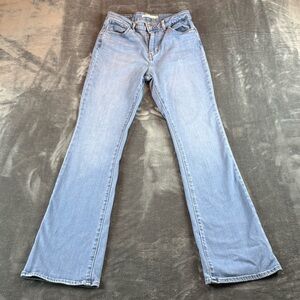 Levi's 725 Women's Jeans High Rise Bootcut Light Wash Size 28